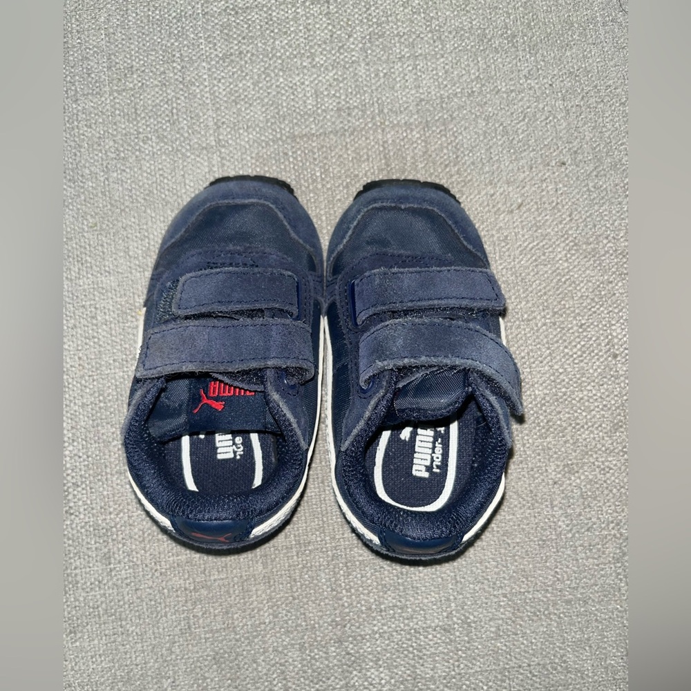 Puma Kids Dark Blue Sneakers